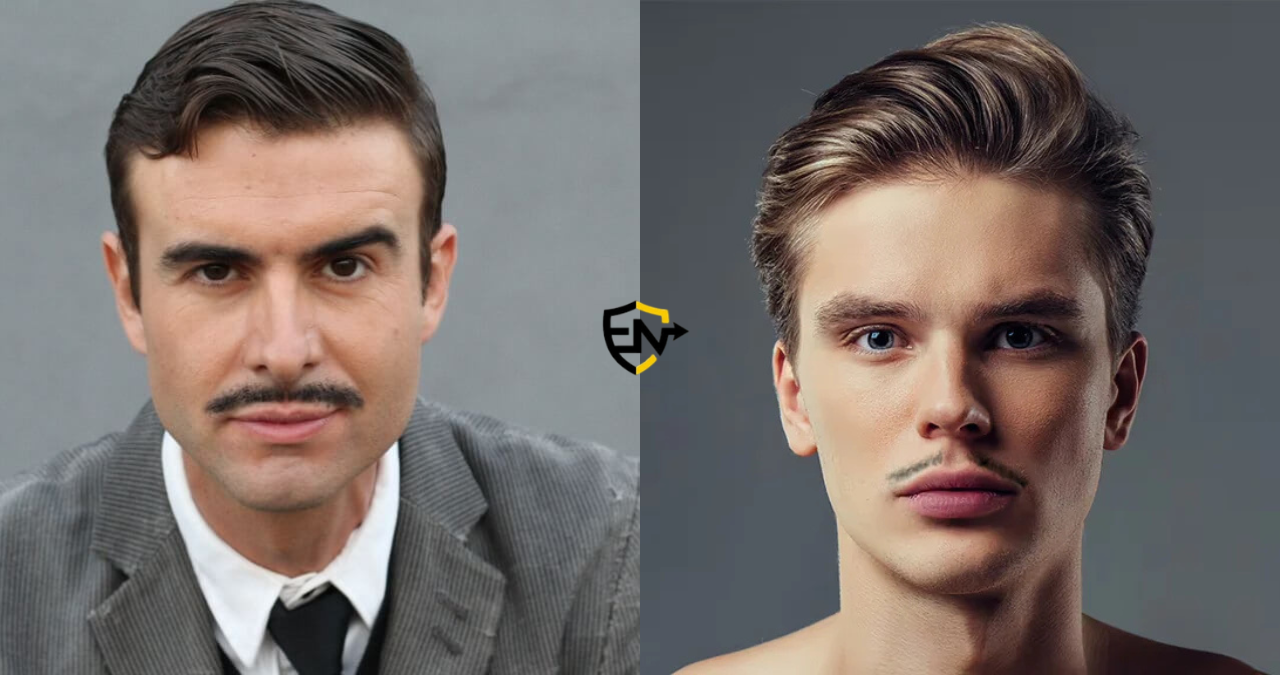 pencil mustache